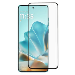 Motorola Edge 60/ Edge 60 Pro / Edge 60 Fusion Full Fit Hærdet Beskyttelsesglas - Gennemsigtig / Sort Kant