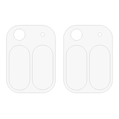 Google Pixel 10 Pro Fold Kameralinsebeskyttelsesglas - 2 stk. - Gennemsigtig