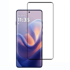 Motorola Edge 60 Pro Skærmbeskyttelsesglas - Gennemsigtig / Sort