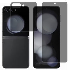 Samsung Galaxy Z Flip7 Skærmbeskyttelse m. Privacy Funktion - Gennemsigtig