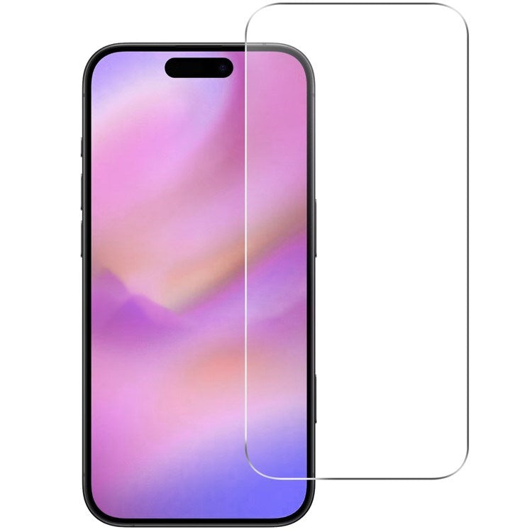 iPhone 17 Pro Max 2-i-1 Beskyttelsessæt m. Hærdet Skærmbeskyttelsesglas & 2 stk Kameralinsebeskyttelsesfilm - Gennemsigtig