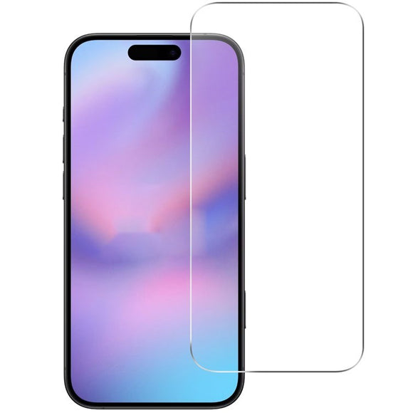 iPhone 17 Pro 2-i-1 Beskyttelsessæt m. Hærdet Skærmbeskyttelsesglas & Kameralinsebeskyttelsesfilm - Gennemsigtig