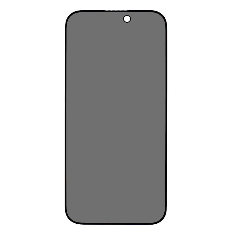 iPhone 17 Pro Full Fit Hærdet Skærmbeskyttelsesglas - Privacy Funktion - Gennemsigtig