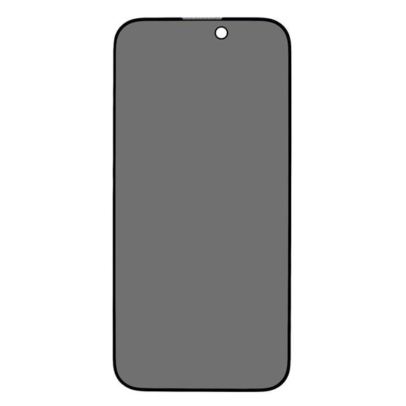 iPhone 17 Pro Full Fit Hærdet Skærmbeskyttelsesglas - Privacy Funktion - Gennemsigtig