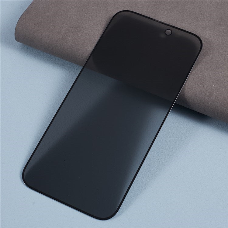 iPhone Air Full Fit Hærdet Skærmbeskyttelsesglas - Privacy Funktion - Gennemsigtig