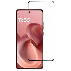 Motorola Moto G86 / G86 Power Skærmbeskyttelsesglas - Gennemsigtig / Sort Kant