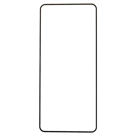 Motorola Moto G86 / G86 Power Skærmbeskyttelsesglas - Gennemsigtig / Sort Kant