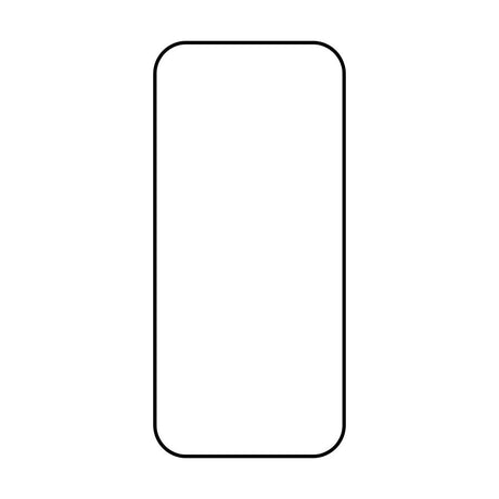 iPhone 17 Full Fit Skærmbeskyttelsesglas - Gennemsigtig / Sort Kant
