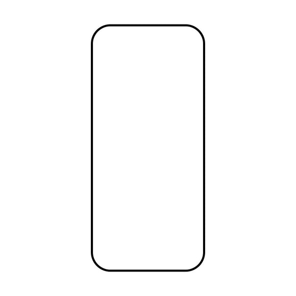 iPhone 17 Full Fit Skærmbeskyttelsesglas - Gennemsigtig / Sort Kant