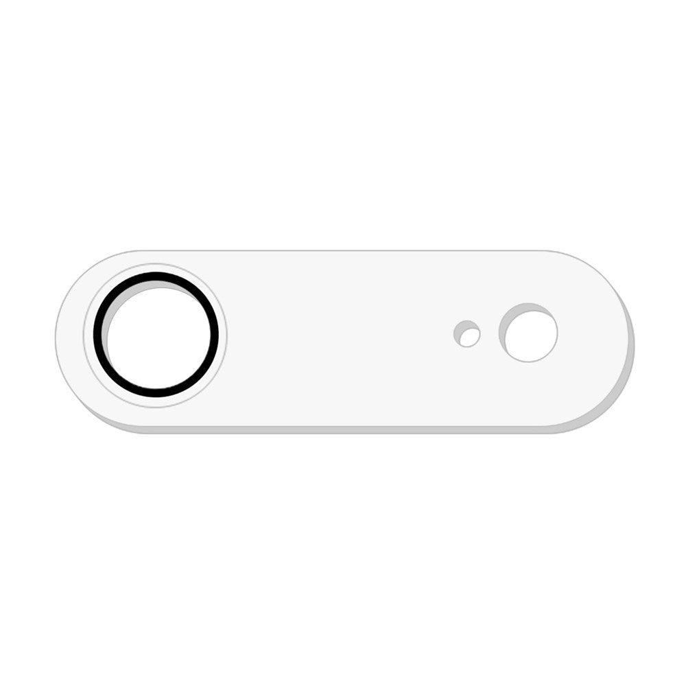 iPhone Air Hærdet Kameralinsebeskyttelsesglas - Gennemsigtig / Sort