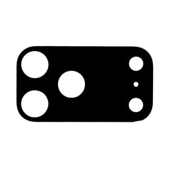 iPhone 17 Pro Max Hærdet Kameralinsebeskyttelsesglas - Sort