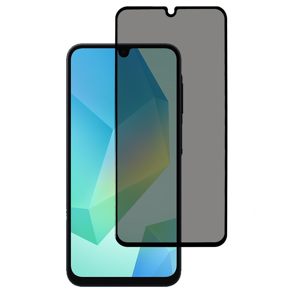 Samsung Galaxy A17 (5G) / A26 (5G) Full Fit Hærdet Skærmbeskyttelsesglas - Privacy Funktion - Gennemsigtig
