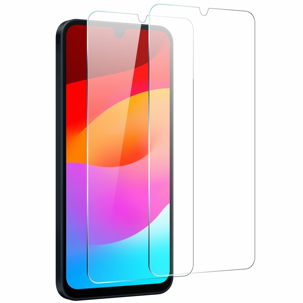 NORTHJO Samsung Galaxy A17 (5G) / A26 (5G) Skærmbeskyttelse Hærdet Glas 0.3 mm - 2 stk - Gennemsigtig