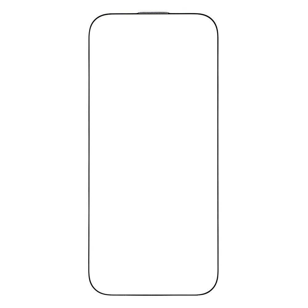 iPhone 17 - 360° Beskyttelsessæt m. MagSafe Cover | Skærmbeskyttelse | Kameralinsebeskyttelse - Gennemsigtig / Sort Kant
