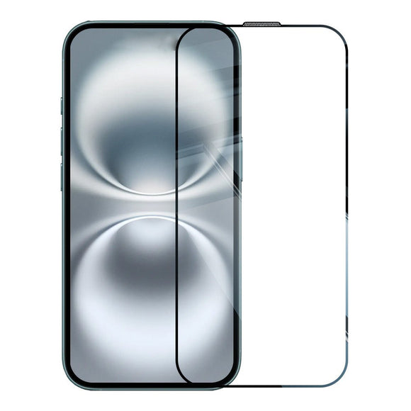 iPhone 12 RURIHAI 2-i-1 Beskyttelsessæt m. Fleksibelt Plast Cover & Skærmbeskyttelsesglas - Gennemsigtig
