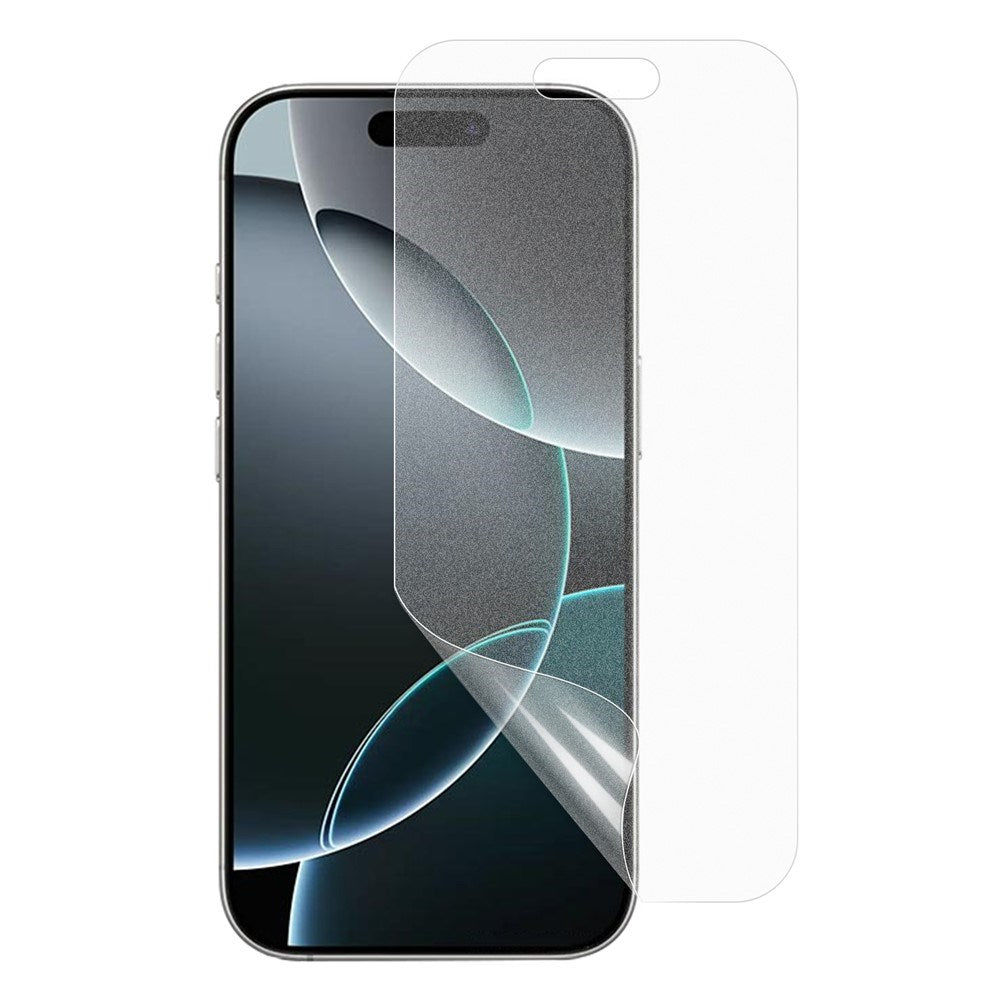 iPhone 17 Pro Max Mat Skærmbeskyttelsesfilm - Gennemsigtig