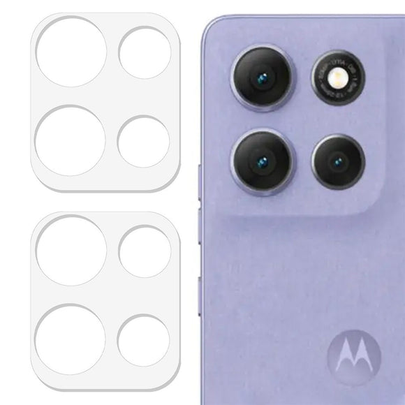 Motorola Moto G86 / G86 Power Hærdet Kameralinsebeskyttelsesglas - 2 stk - Gennemsigtig