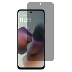Motorola Moto G56 Full Fit Skærmbeskyttelsesglas - Privacy Funktion - Gennemsigtig