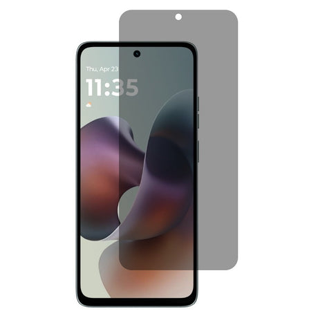 Motorola Moto G56 Full Fit Skærmbeskyttelsesglas - Privacy Funktion - Gennemsigtig