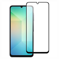 EIDERWOOD Samsung Galaxy A07 Skærmbeskyttelsesglas 9H - Gennemsigtig / Sort Kant