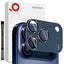 NORTHJO iPhone 17 Pro Max Kameralinsebeskyttelse - Mat Metal & Glas - Blå