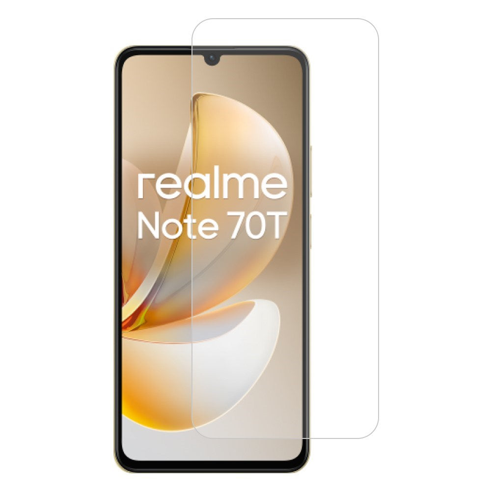 Realme Note 70T 0.3mm Hærdet Skærmbeskyttelsesglas - Gennemsigtig