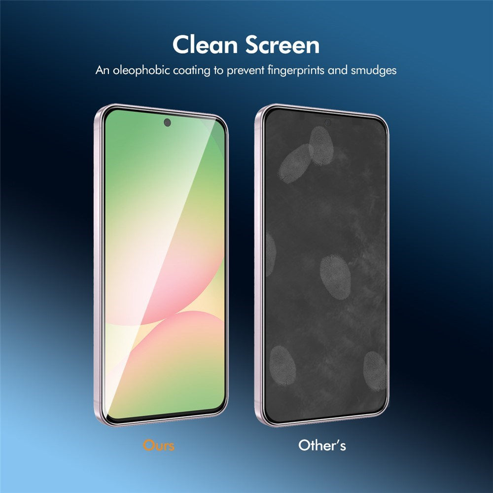 Samsung Galaxy A27 Hærdet Skærmbeskyttelsesglas - Gennemsigtig / Sort Kant
