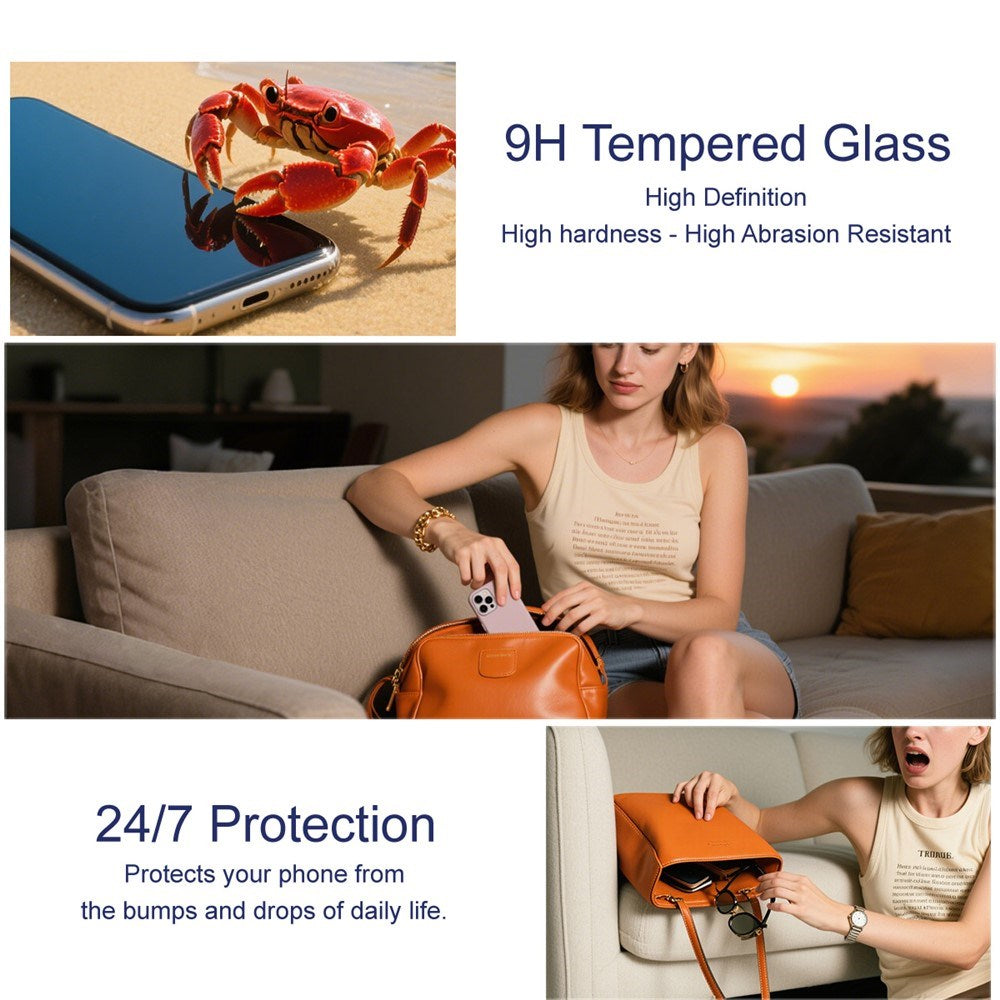 Xiaomi 15T / 15T Pro IMAK Hærdet Beskyttelsesglas - inkl. Installationsramme - Gennemsigtig