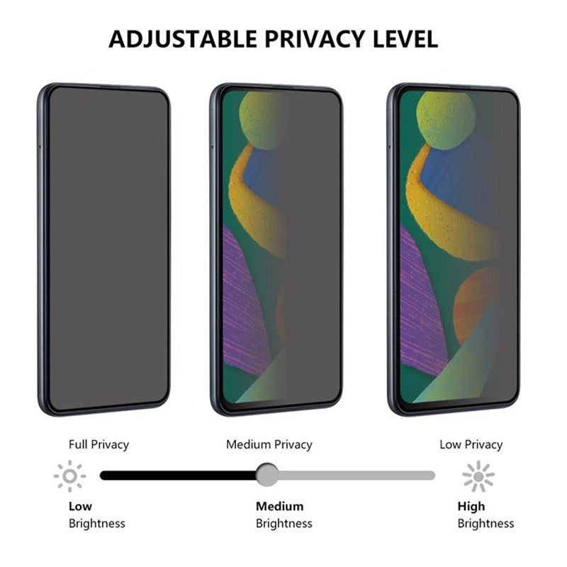Honor 400 Smart (4G / 5G) Hærdet Skærmbeskyttelsesglas - Privacy - Gennemsigtig