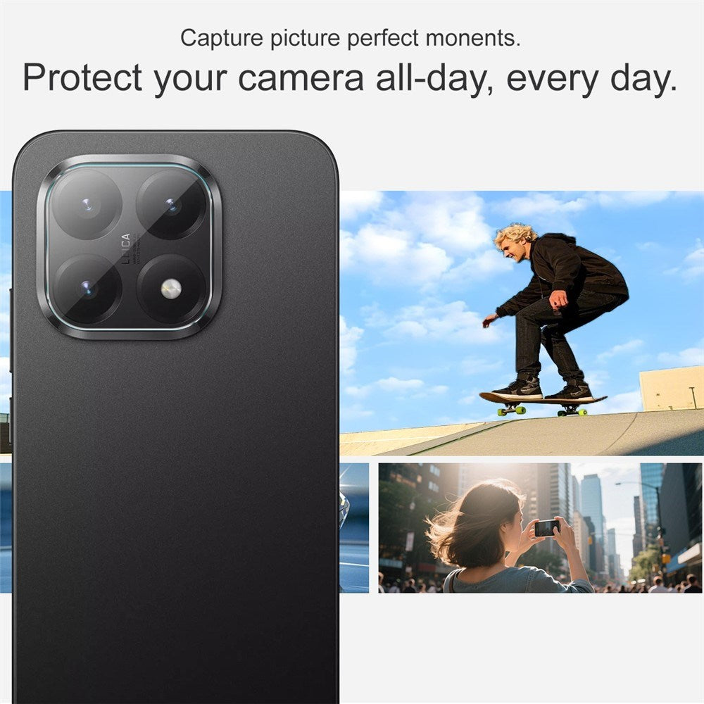 Xiaomi 15T Hærdet Kameralinsebeskyttelsesglas - Gennemsigtig