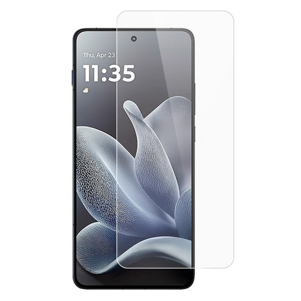 Motorola Edge 70 AMORUS 2.5D Arc Edge Skærmbeskytter i Aluminium-Silicon Glas - Gennemsigtig