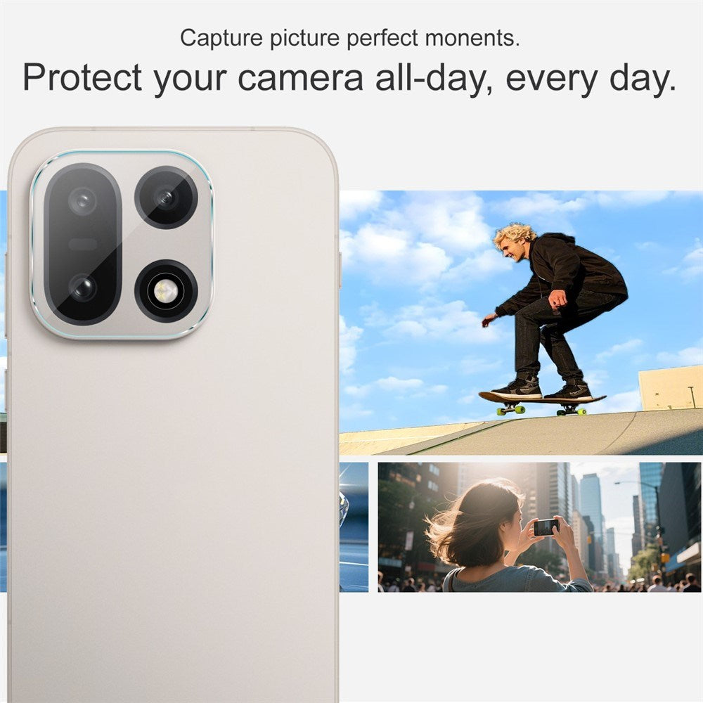 OnePlus 15 Hærdet Kameralinsebeskyttelsesglas - Gennemsigtig