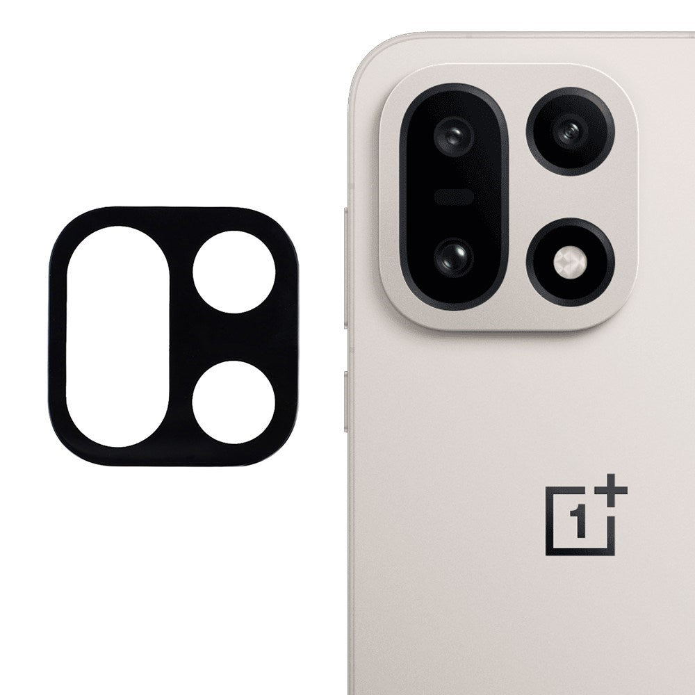 OnePlus 15 Kameralinsebeskyttelse - Film - Sort