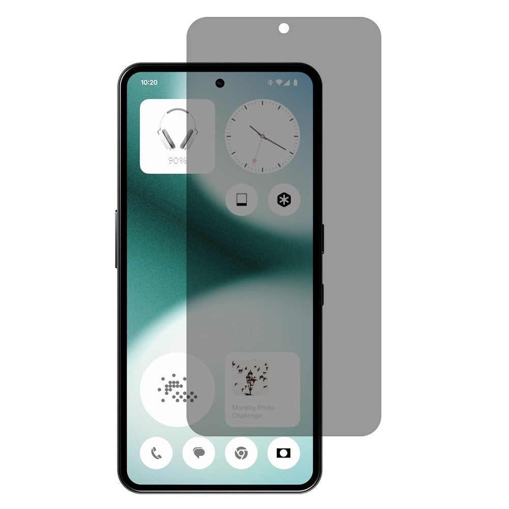 Nothing Phone (3a) Lite Hærdet Skærmbeskyttelsesglas - Privacy - Gennemsigtig
