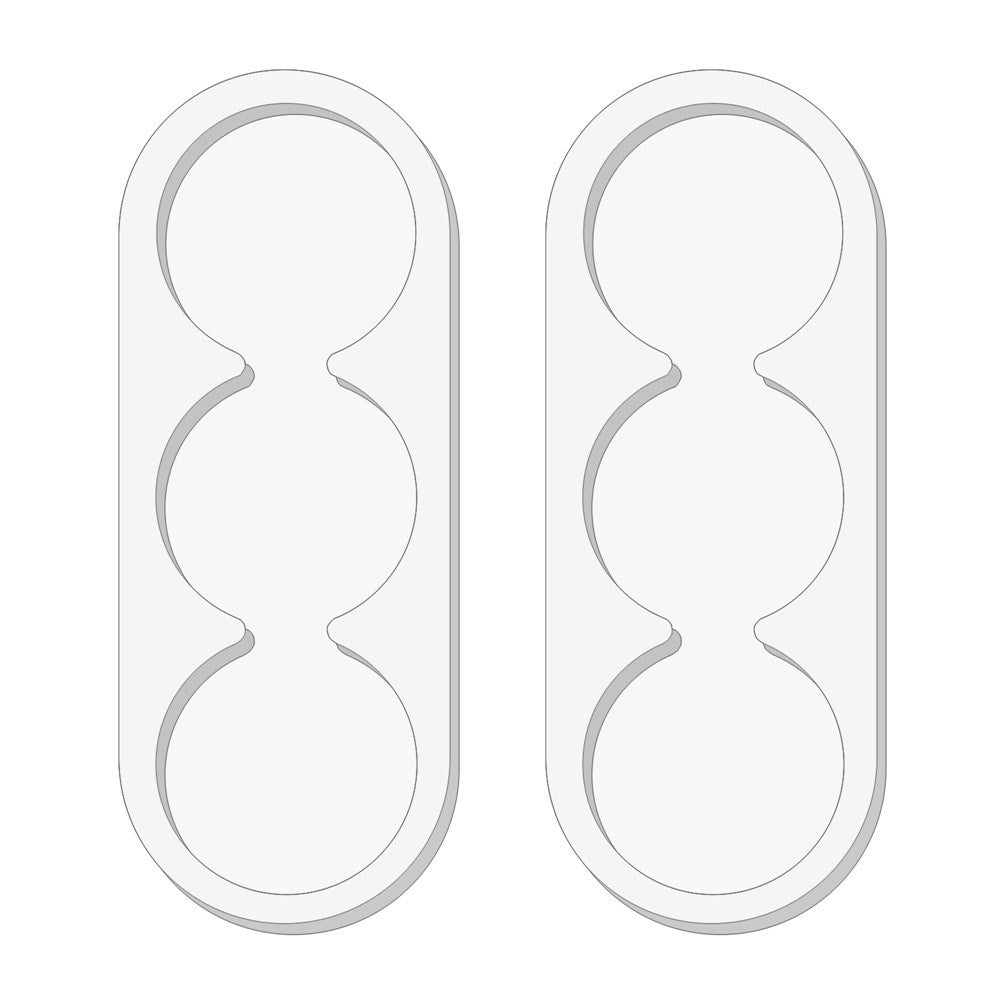Samsung Galaxy A37 / A57 Beskyttelsesglas til Kameralinse - 2 stk. - Gennemsigtig