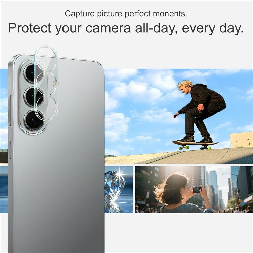 Samsung Galaxy S26+ (Plus) IMAK Hærdet Kameralinseglas - Gennemsigtig