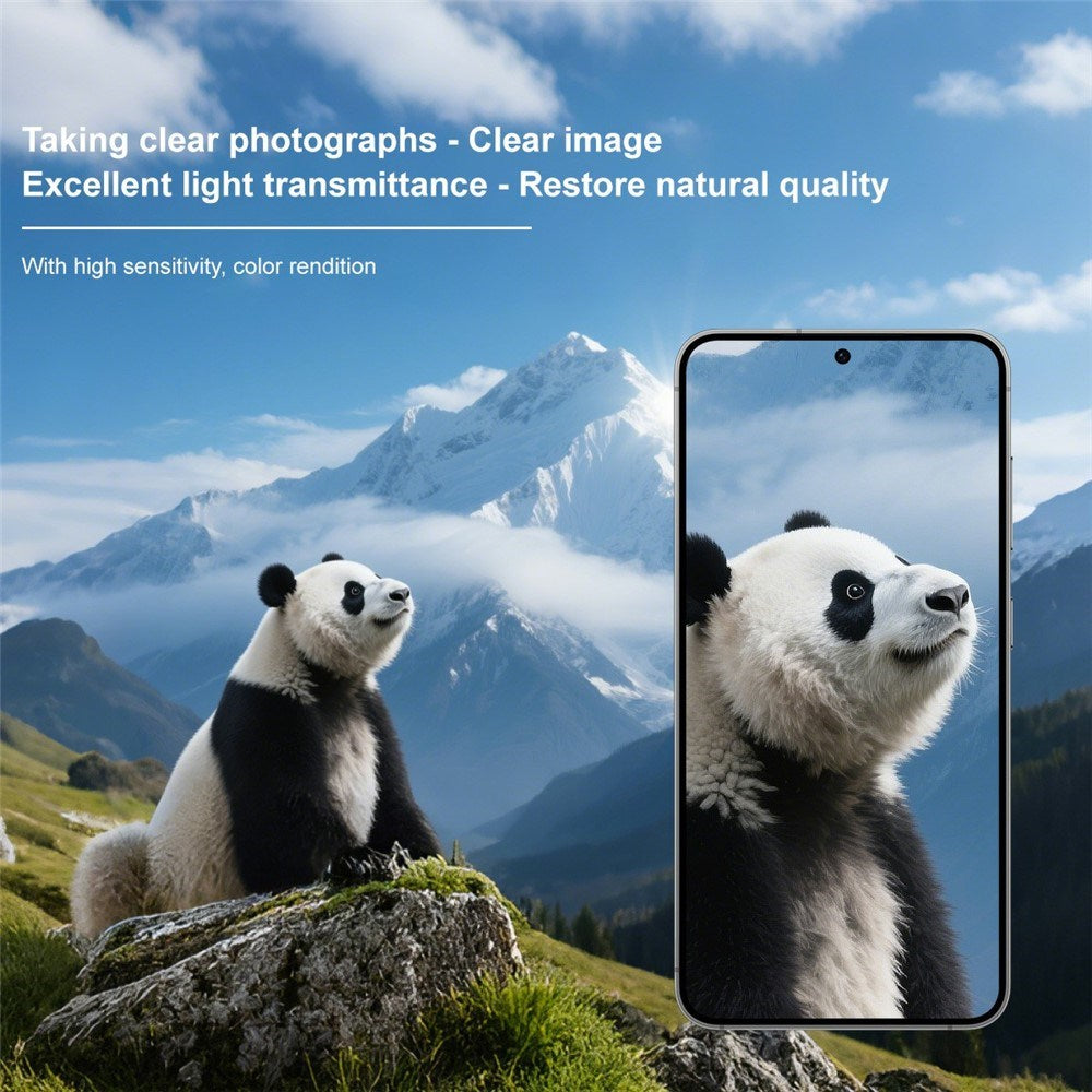 Samsung Galaxy S26+ (Plus) IMAK Hærdet Kameralinseglas - Sort