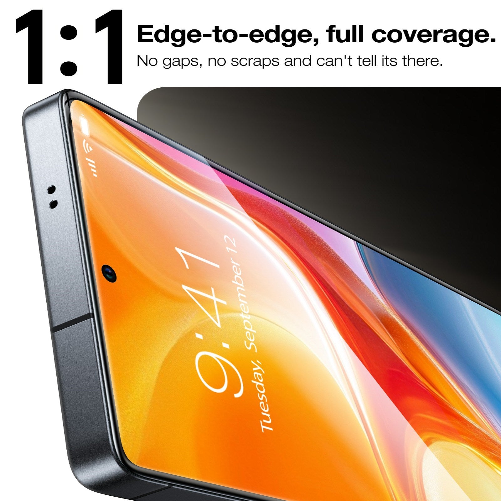 Samsung Galaxy S26+ (Plus) TORRAS Glassgo Hærdet Skærmbeskyttelsesglas m. Installationsramme - Gennemsigtig