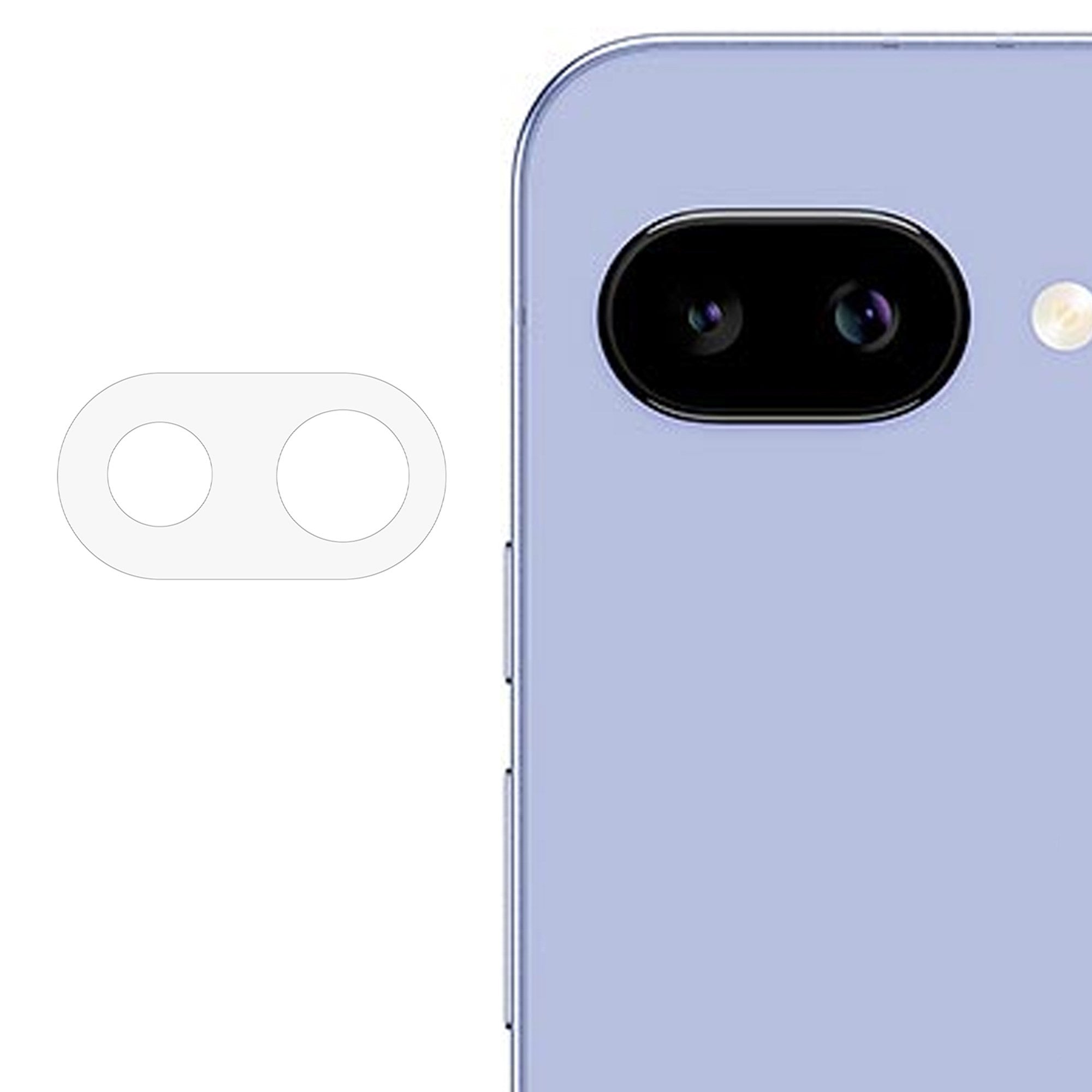 Google Pixel 10a Kameralinsebeskyttelsesglas - Gennemsigtig