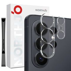 Samsung Galaxy S26 Ultra NORTHJO Hærdet Kameralinsebeskyttelsesglas - Gennemsigtig