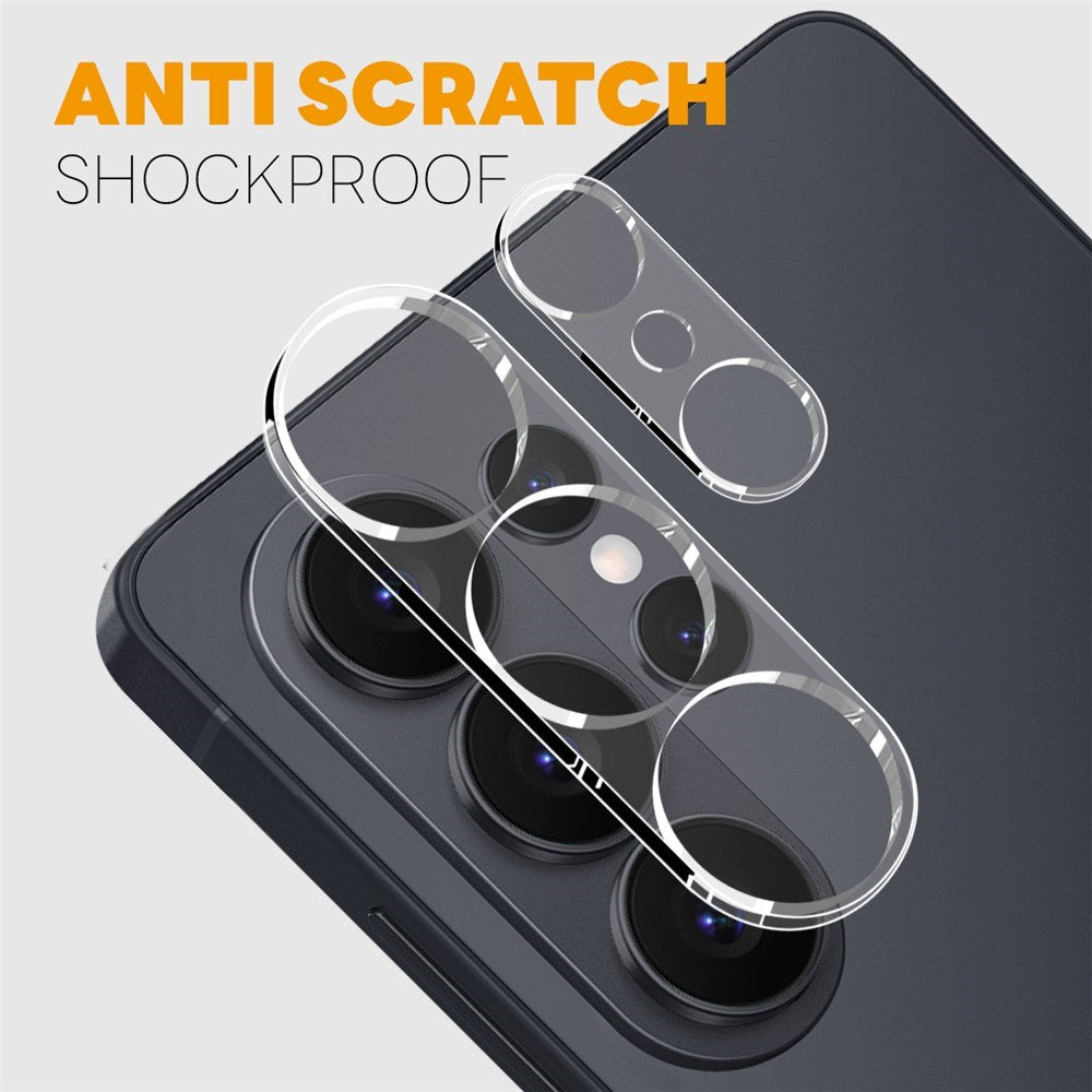 Samsung Galaxy S26 Ultra NORTHJO Hærdet Kameralinsebeskyttelsesglas - 2 stk - Gennemsigtig