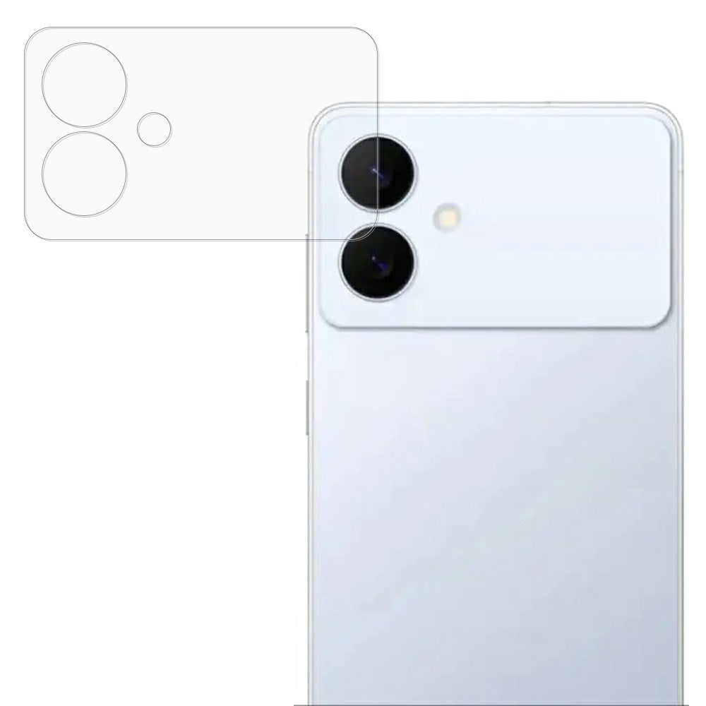 Samsung Galaxy S26 Edge Hærdet Kameralinsebeskyttelsesglas - Gennemsigtig