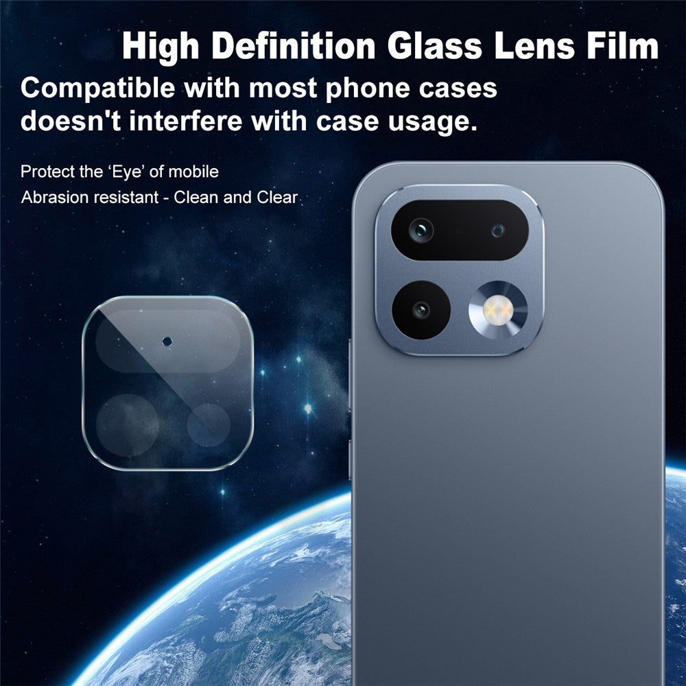 Realme 16 Pro IMAK Beskyttelsesglas til Kameralinse - Gennemsigtig