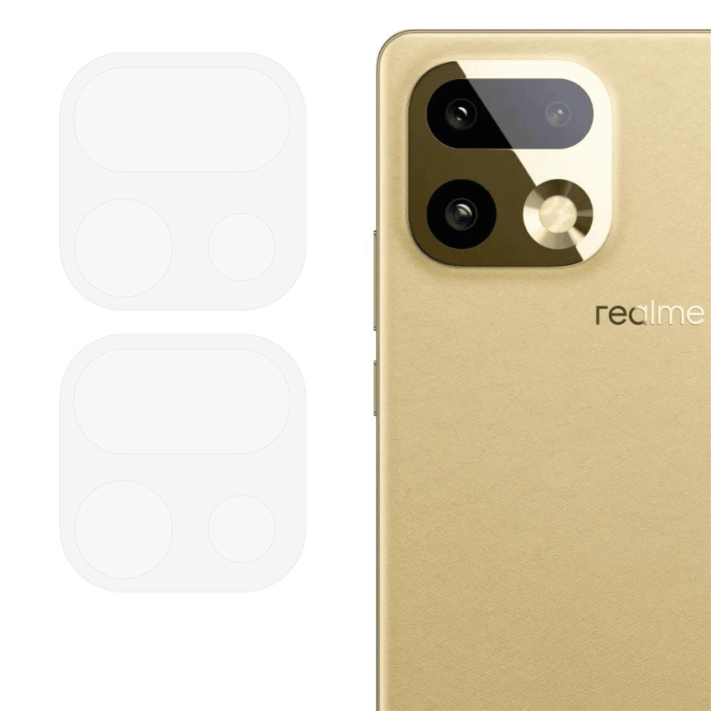 Realme 16 Pro+ Kameralinsebeskyttelse - Glas - 2 stk. - Gennemsigtig