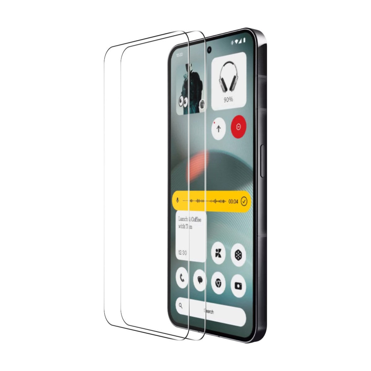 Nothing Phone (4a) / (4a) Pro ENKAY Skærmbeskyttelsesglas - 2 stk - Gennemsigtig