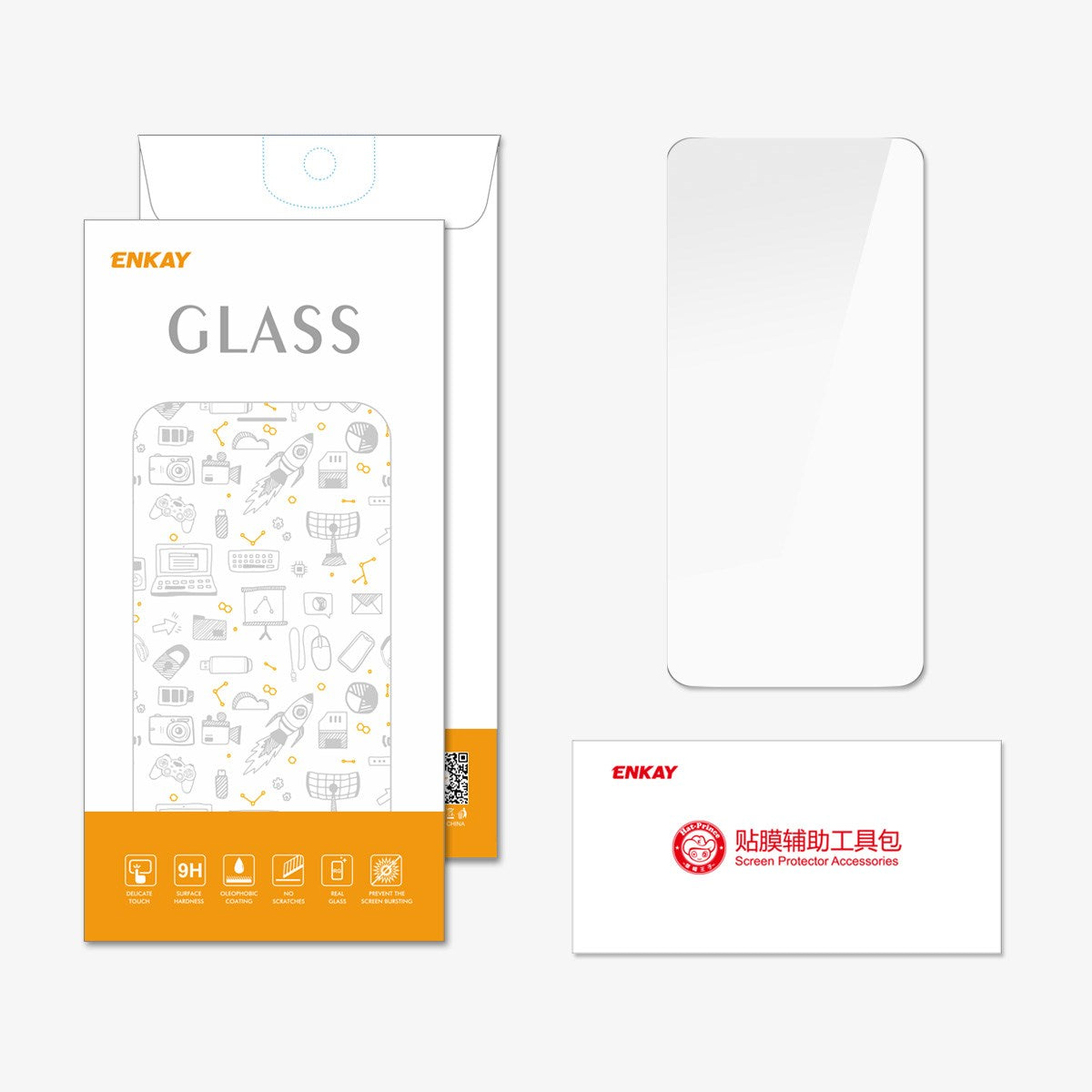 Nothing Phone (4a) / (4a) Pro ENKAY Skærmbeskyttelsesglas - Gennemsigtig