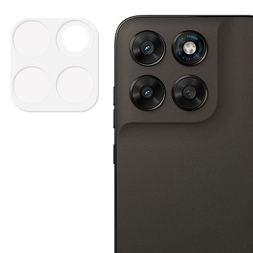 Motorola Moto G77 / G67 Beskyttelsesglas til Kameralinse - Gennemsigtig