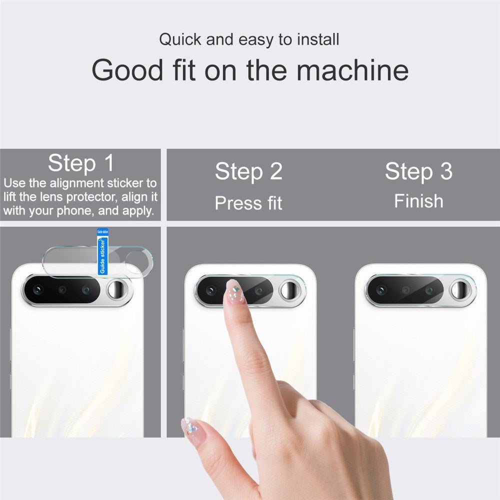 Realme 16 IMAK Kameralinsebeskyttelse - Gennemsigtig