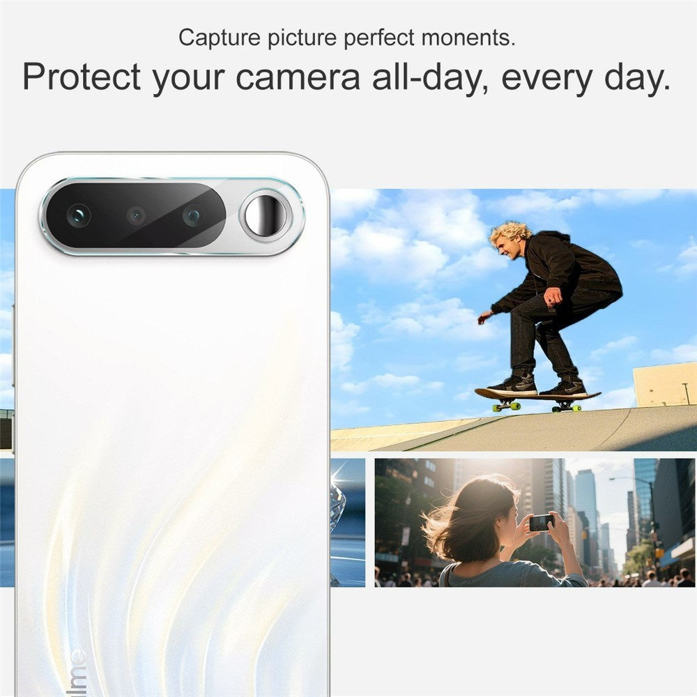 Realme 16 IMAK Kameralinsebeskyttelse - Gennemsigtig