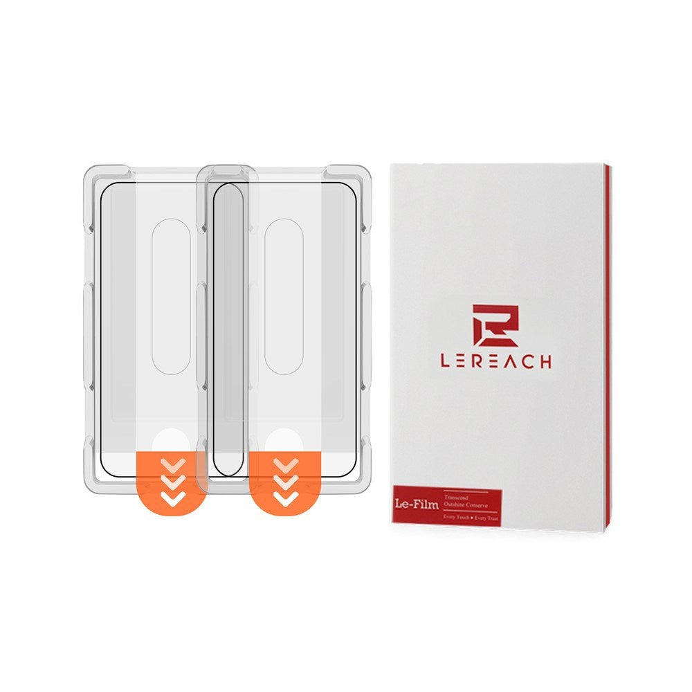 OPPO Find X9 Ultra LEREACH Skærmbeskyttelsesglas m. Monteringsramme - 2 stk. - Gennemsigtig